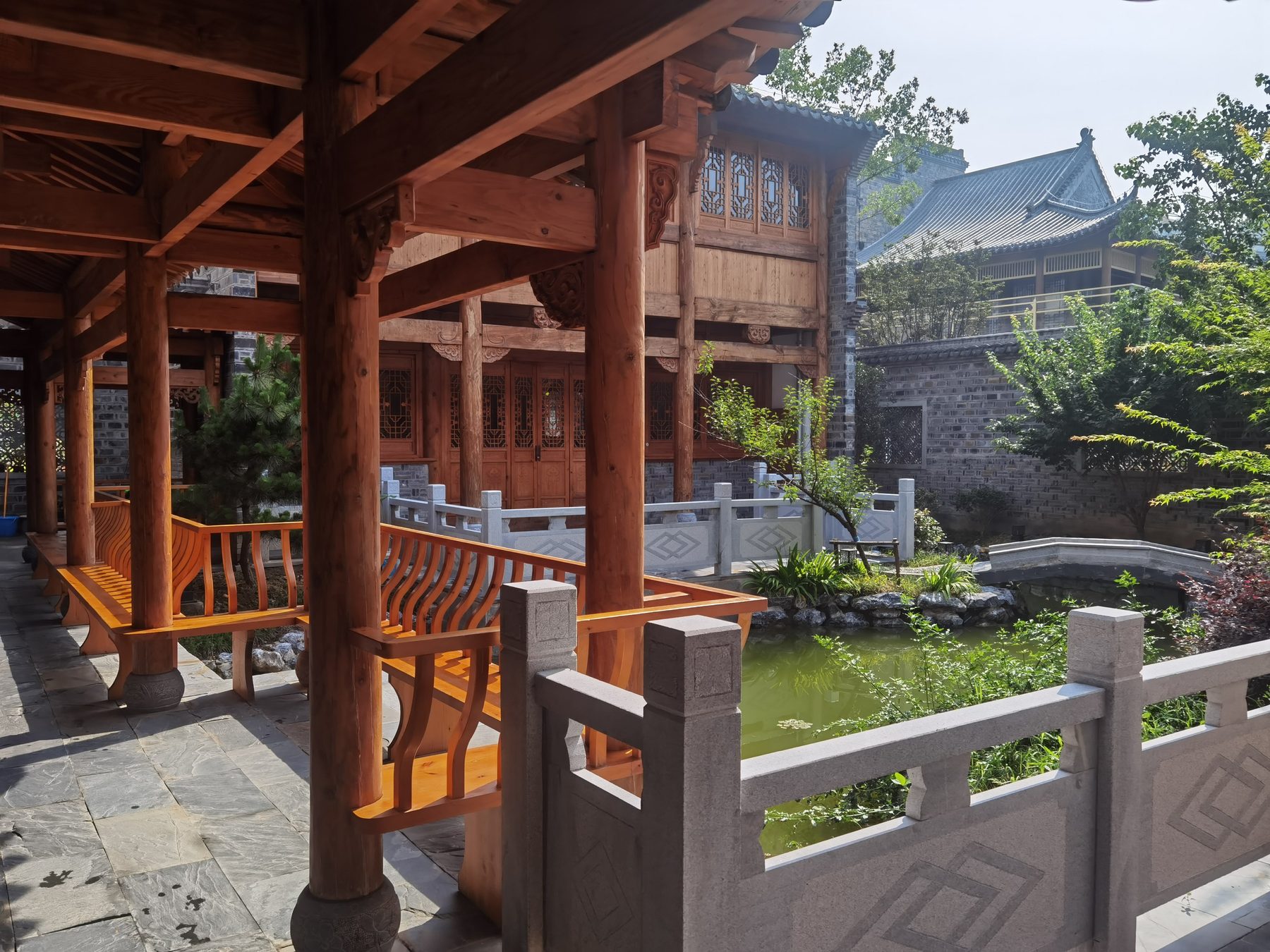 安庆大南门南水关22号临展厅、小花园