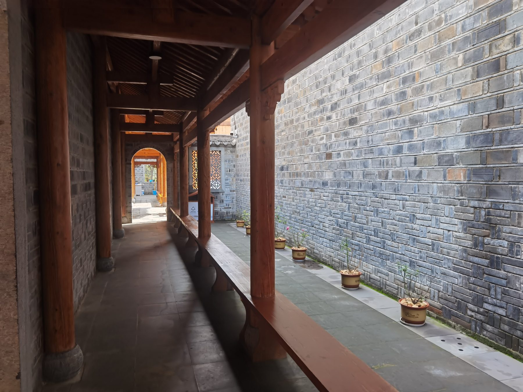 安庆大南门南水关22号临展厅、小花园图3