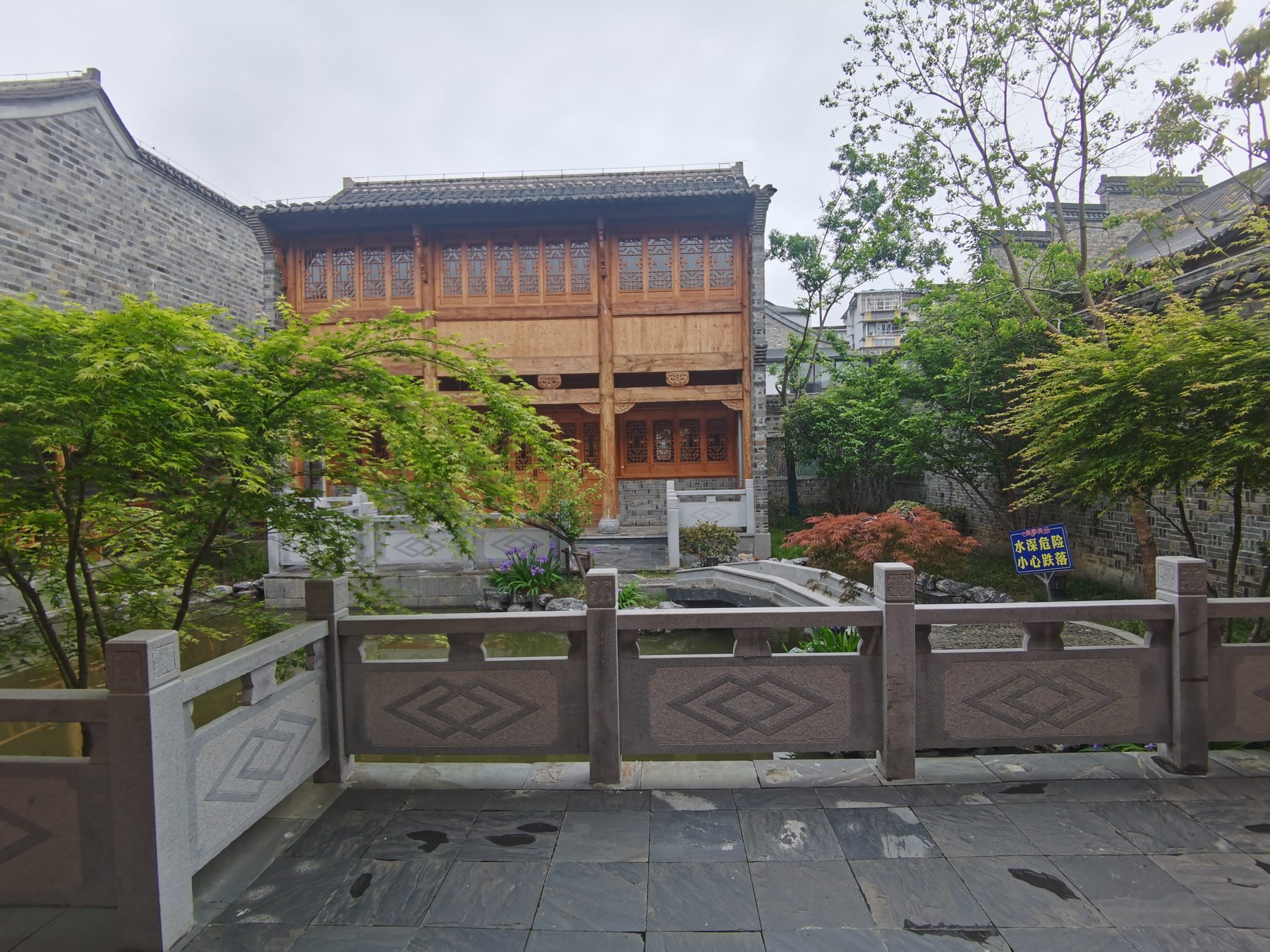 安庆大南门南水关22号临展厅、小花园图5